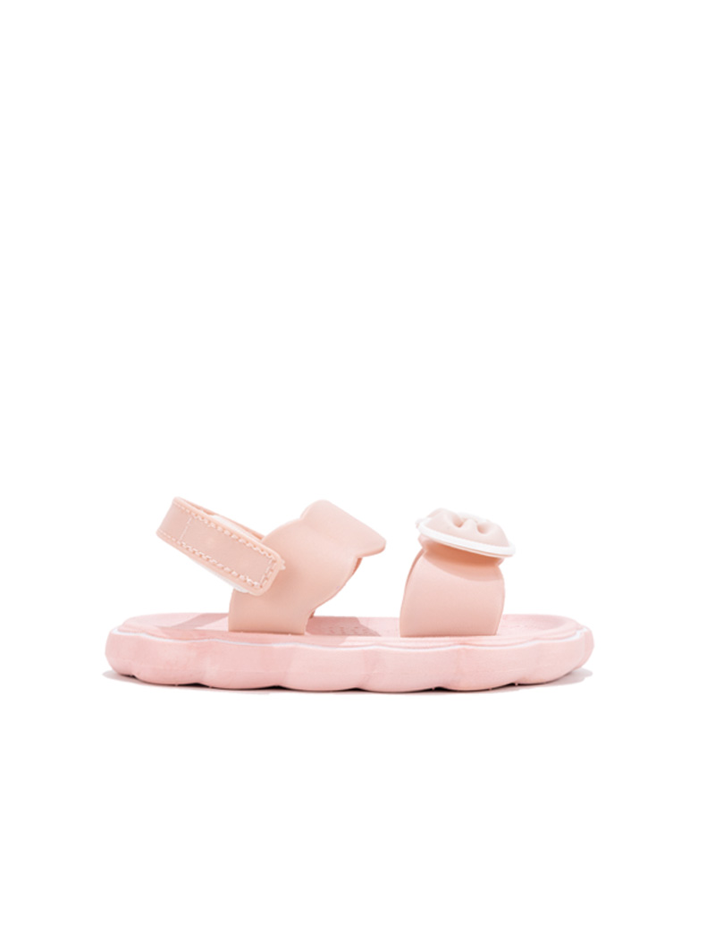 Sandales avec nœud décoratif